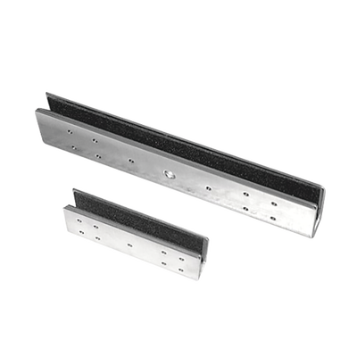 Soporte de Montaje Tipo U / Para Puertas de Vidrio 10 mm / Compatible con Cerradura Deadbolt Eléctrica