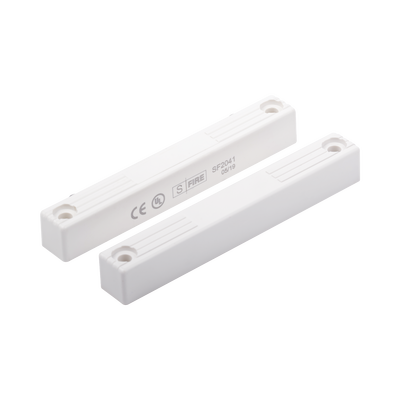 Contacto Magnético para Puertas y Ventanas / GAP 70 mm / Perfil Delgado / Operación NC / 12 VCC