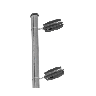 Aislador de Esquina para Cercos Eléctricos / Aislamiento 18 kV / Resistencia Mecánica 7.5-10.2 kg / Anti UV / 66 mm x 31.6 mm