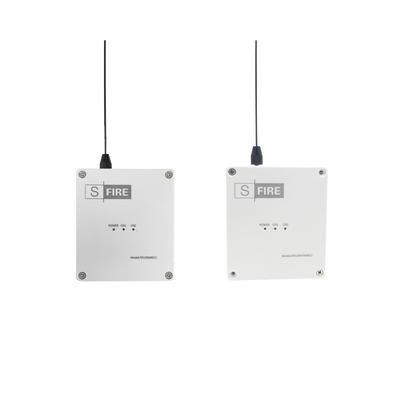 Kit Inalámbrico de Largo Alcance / 2,500 m (8,202.1 ft) / Frecuencia 433.92 MHz / 2 Relevadores / Contacto Seco / -20°C a +80°C