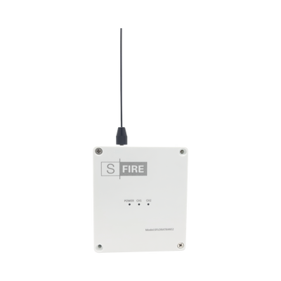 Transmisor Inalámbrico / 2 Contactos Secos NA / Alcance 2500 m (8202.1 ft) / 433.92 MHz / Antena 190 mm / -20°C a +80°C