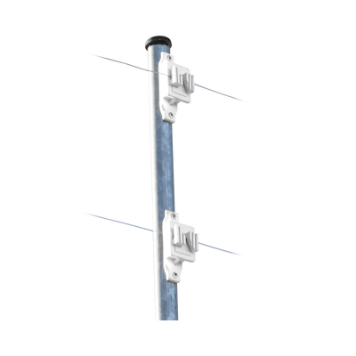 Aislador de Paso para Cerco Eléctrico / Aislamiento 18 kV / Resistencia Mecánica 10.2 kg / Protección UV / Polipropileno y Policarbonato