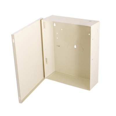 Gabinete Metálico de Pared / Acero Calibre 26 / 232 x 281 x 85 mm / Interior / Puerta Desmontable