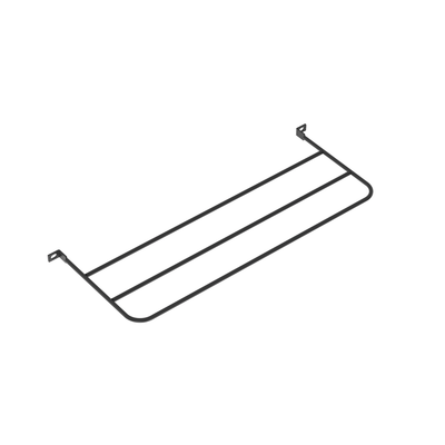 Barra de Alivio de Tensión / Extensión 7 Pulgadas (0.18 m / 0.58 ft) / Rack 19" y 23" / Metal / Negro