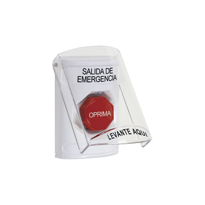 Botón de Emergencia / Cubierta de Policarbonato / Restablecimiento con Llave / LED Opcional / UL/cUL/ADA / -40 a 121°C (-40 a 249.8°F)