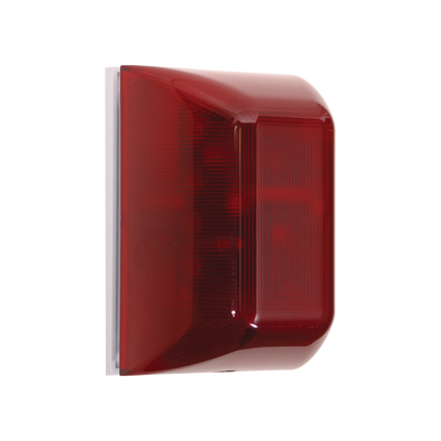 Minicontrolador Audiovisual / Alertas Visuales y Audibles / 32 Sonidos / 8 Patrones LED / Color Rojo