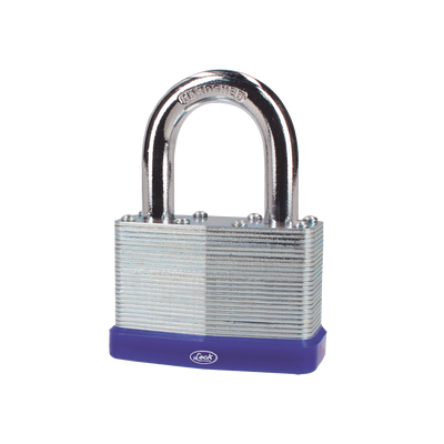 Candado Laminado / Medida 45 mm / Nivel de Seguridad 4 / Horquilla 7 mm / Doble Cerrojo Antirotura
