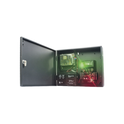 Panel de Control de Acceso / 4 Puertas / 30,000 Tarjetas / TCP-IP y RS485 / Fuente 12VCC 3A / Anti-Passback y Esclusamiento