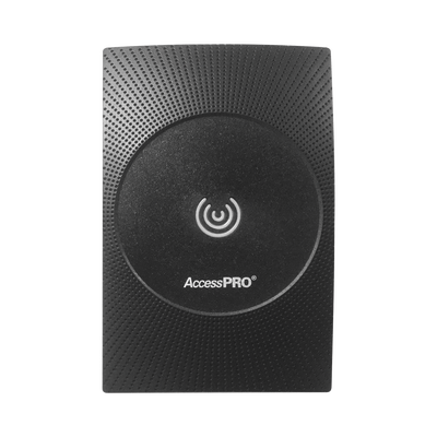 Lector de Proximidad RFID MIFARE / 13.56 MHz / Wiegand 34 Bits / IP65 / ISO14443A / 4.6 x 3 x 0.6 pulgadas / Exterior