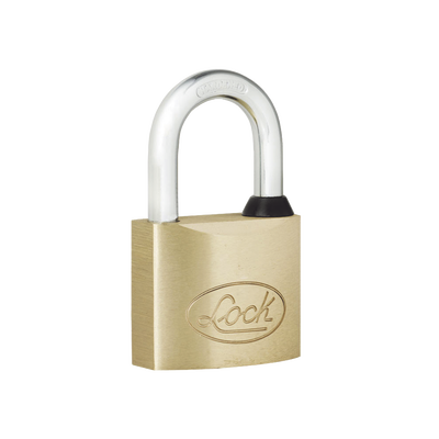 Candado de Latón / Doble Cerrojo / Cuerpo 60 mm / Nivel de Seguridad 6 / Cilindro 5 Pernos / Llaves Puntos