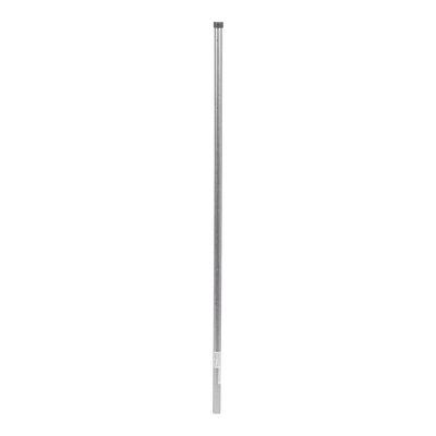Poste de Esquina para Cerca Electrificada / 1.2 m (3.9 ft) / Tubo Galvanizado Calibre 18 / Diámetro 1' / 5 Aisladores