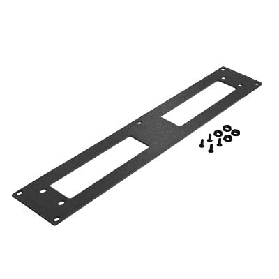 Tapa Frontal para Repetidor / Aluminio Calibre 11 / 2U Rack / Interior / Radios Series 102 y 302