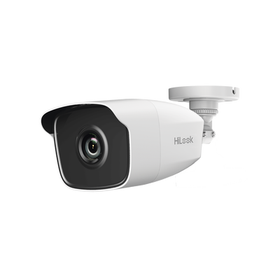 Cámara Bala TURBOHD / 2 Megapixel / Gran Angular 103° / Lente 2.8 mm / IR EXIR 40 m (131.2 ft) / 4 Tecnologías Seleccionables / IP66 / Metal
