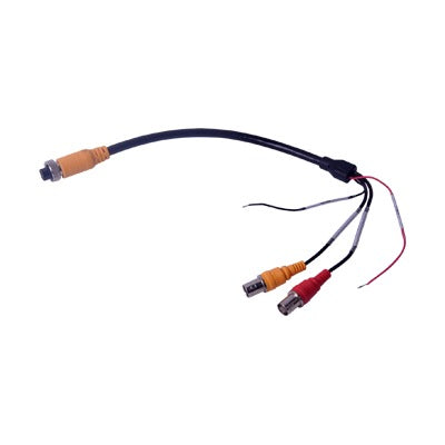 Cable Adaptador para MDVR / Conector Aviación 4 Pines a BNC / Video, Audio y Alimentación / 40 cm (15.7 in)