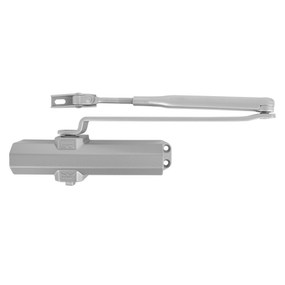 Cierrapuertas Mecánico / Fuerza Ajustable Tamaño 2/3/4 / Puertas 850 a 1100 mm / Hasta 80 kg / Certificación UL / Sin Placa de Montaje