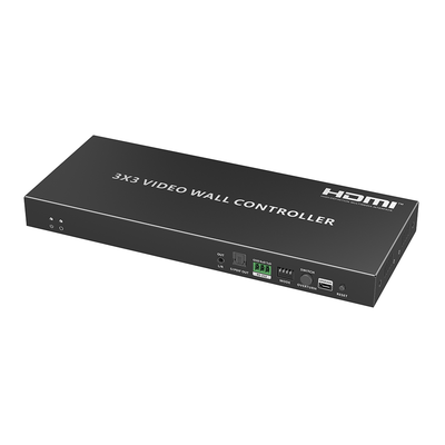 Controlador de Video Wall / 1x HDMI 2.0 In / 9x HDMI Out / 3x3 / 4K60Hz / HDCP 2.2