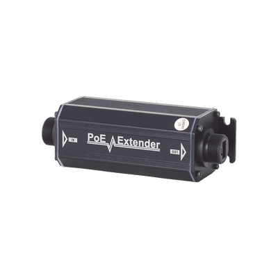 Extensor PoE Gigabit / 200 m (656.2 ft) / 60 W / IP66 / 1 Puerto Entrada / 1 Puerto Salida / Sin Alimentación Adicional
