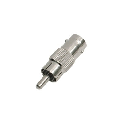 Adaptador en Línea / 75 Ohm / BNC Hembra a RCA Macho / 9.6 mm x 34 mm / 0.31 ft x 0.11 ft