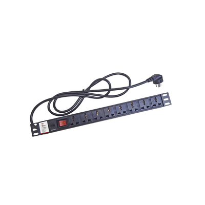 Protector de sobretensiones / 120 Vca / 8 contactos / 15 A / 10 kA / Rack
