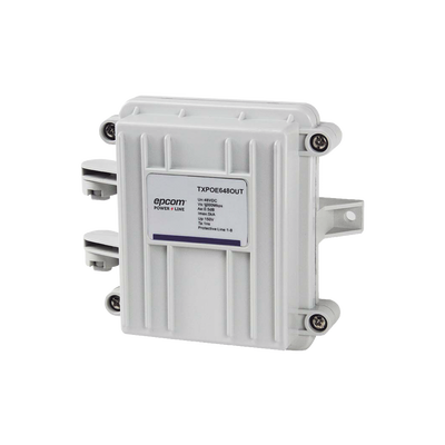 Protector PoE para exterior / IP65 / Gigabit 10/100/1000 Mbps / 48V / 5kA / -40 a 80°C