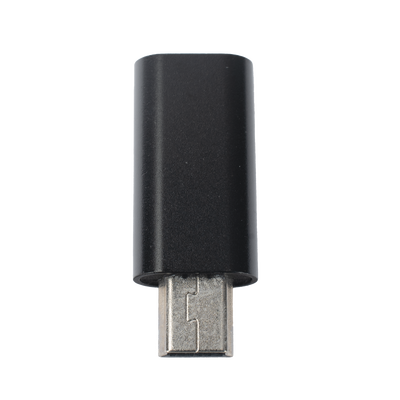 Adaptador USB / USB-C Hembra a Mini USB Macho / Carga y Datos / Diseño Compacto