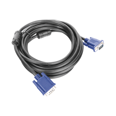 Extensión VGA / 5 m (16.40 ft) / HD15 Macho-Macho / Doble Blindaje / Full HD 1080p