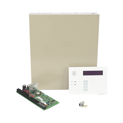 Panel de Alarma / 48 Zonas / 40 Zonas Inalámbricas / Teclado Alfanumérico / Receptor Inalámbrico Integrado / IP/4G Multi-Carrier / Encriptación