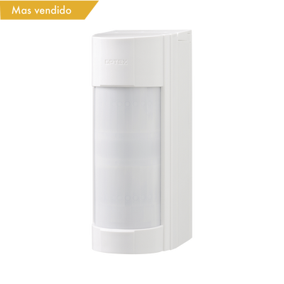 Detector PIR Exterior / 12 m (39.4 ft) / 90° Cobertura / IP55 / SMDA / 16 Zonas Análisis