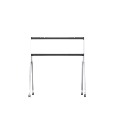 Soporte con ruedas / 95 kg capacidad / 1525x1302x764 mm / 5005x4276x2507 pies / VESA 800x400 y 600x400 / Acero al carbono