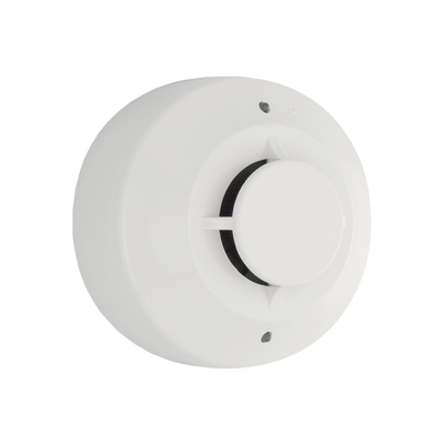 Detector inalámbrico de Humo serie SWIFT, Compatible con Paneles Direccionables. Incluye Base