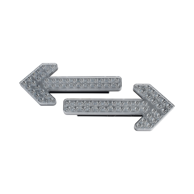 Flecha Directora de Tráfico LED / 24 Pulgadas / 240 LED / Color Ámbar / 35 Patrones de Destello / 12-24 VCC / -30°C a +50°C