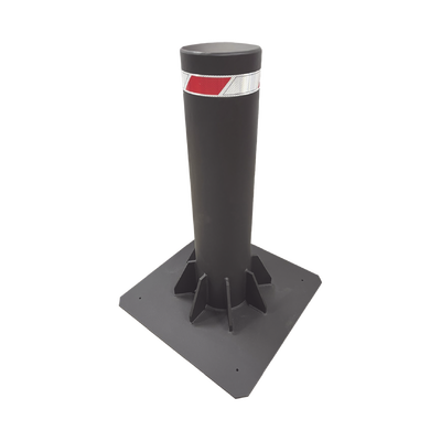 Bolardo Fijo de Alta Seguridad / 220 mm Diámetro / 750 mm Altura / 12 mm Espesor Pared / Acero al Carbón / 2.46 ft Altura / 0.72 ft Diámetro