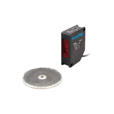 Detector Fotoeléctrico / Alcance 16 m (52.5 ft) / IP65 / Salida Relevador 30 VCC @ 1 A / Tiempo de Respuesta < 20 ms / LED de Alineación