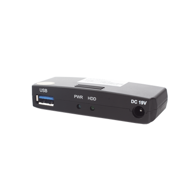 Lector Externo de Disco Duro / USB 3.0 200 Mbps / USB 2.0 40 Mbps / Aluminio / -10°C a 70°C / 12VDC 1A