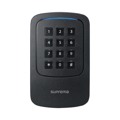 Lector Esclavo de Tarjetas con Teclado / Multitecnología RFID 125kHz-13.56MHz / NFC / Bluetooth / IP65-IP67 / IK08 / 3.1x5.1x1.0 in