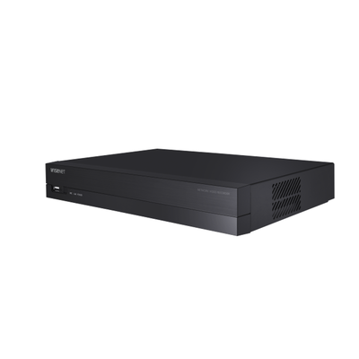 NVR IP / 4 Canales PoE / 8 Megapíxel / H.265 & WiseStream / Salida 4K HDMI / 4 Entradas de Alarma / 50 Mbps Entrada