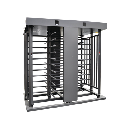 Torniquete de Cuerpo Completo / 4 Ejes de Seguridad / Rotación 90° / 30 Personas por Minuto / Interior/Exterior / 110 VCA / Acero al Carbón con Pintura Gris