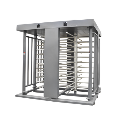 Torniquete de Cuerpo Completo / Doble / 30 Personas/min / Interior/Exterior / Acero Inoxidable 304 / Techo Integrado / -20 a 50°C / 110 VCA