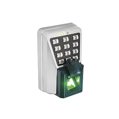 Lector Biométrico de Control de Acceso / 3,000 Huellas / 30,000 Tarjetas / TCP-IP y RS-485 / IP65 Antivandálico / Wiegand 26 Bits