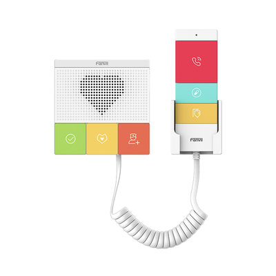 Intercomunicador SIP / Wi-Fi Dual Band / 6 Botones Antibacteriales / IP54 / 1 Relevador / Audio HD