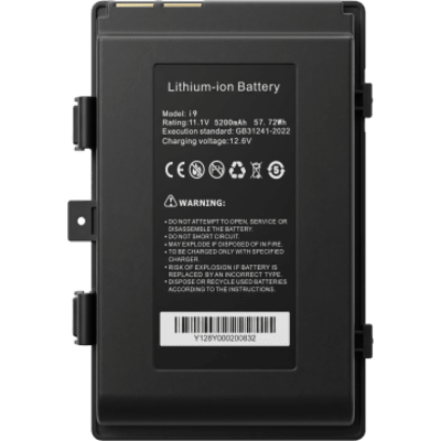 Batería Li-ion / Capacidad 5200 mAh / Voltaje 11.1 VCC / Energía 57.72 Wh / Tester CCTV TPTURBO8K / GB31241-2022