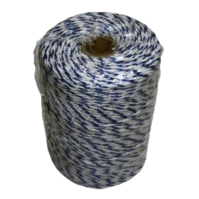 Alambre Polywire / Acero Inoxidable 6×0.15 mm / Resistencia 80 Ω/m / Rotura 70 kg / Rollo 500 m (1640.4 ft) / Diámetro 2.5 mm