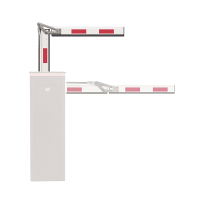 Brazo Articulado / 6 m (19.7 ft) / Aluminio Blanco / Bandas Reflectivas Rojas / Articulación 90° / Compatible XBS-8003