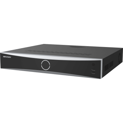 NVR IP / 32 Canales / 16 Puertos PoE+ / Resolución 8K / 4 Bahías HDD / Reconocimiento Facial / AcuSense / Alarmas I/O
