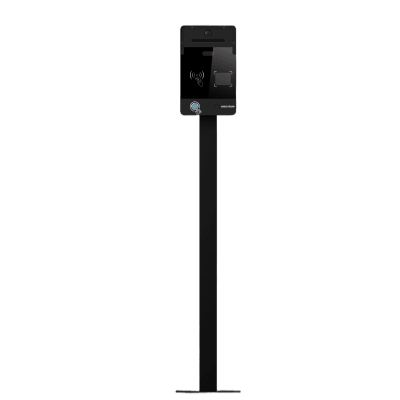Estación de Video Intercom IP / 4 Megapixel / Lente 4 mm / Lector M1 13.56 MHz / Escáner QR y Código de Barras / 4 Entradas/Salidas de Alarma / 4 Puertos Wiegand / PoE 40-57V / Exterior IP / Dimensiones 190×128×1250