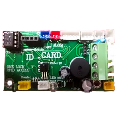 Tarjeta Electrónica de Refacción / 12 VCD @ 1.5 A / Aluminio, Cobre y Plástico / 0.010 kg / Control de Acceso