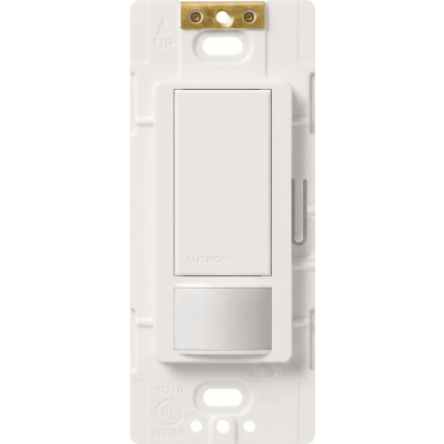 Sensor de Ocupación y Vacancia / 120 V~ / 2 A / Cobertura 83 m² (892.7 ft²) / Tecnología XCT / Unipolar / LED, CFL e Incandescente