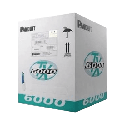 Bobina Cable UTP / Categoría 6 Mejorado / 305 m (1000 ft) / 23 AWG / 4 Pares / PVC CM / Reelex