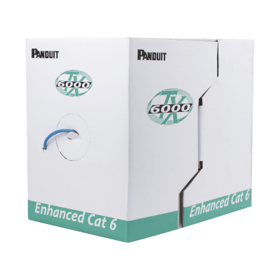 Cable UTP / Categoría 6 Mejorado / 305 m (1000 ft) / 23 AWG / PVC CM / 4 Pares / 250 MHz / PoE+