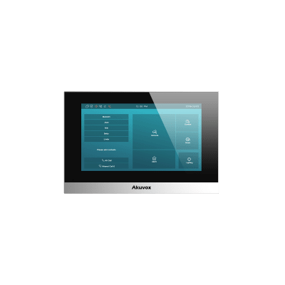 Monitor IP Touch / Pantalla 7" / SIP / PoE / Wi-Fi 2.4GHz / VAD con Cancelación de Eco